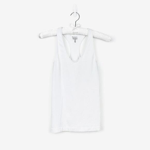 Athleta Shortcut Tank Top Size XS White Athletic Active Gym Workout - Picture 1 of 4